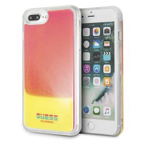 Guess GUHCI8LGLCPI iPhone 7/8 Plusróżowy/pink hard case California Glow in the dark