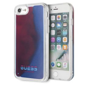 Guess GUHCI8GLCRE iPhone 7/8/SE 2020czerwony/red hard case California Glow in the dark