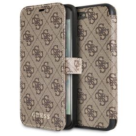 Guess GUFLBKI8L4GB iPhone 7/8 Plusbrown/brązowy book 4G