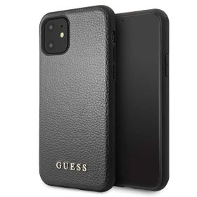 Guess GUHCN61IGLBK iPhone 11 6,1" / Xrczarny/black hard case Iridescent