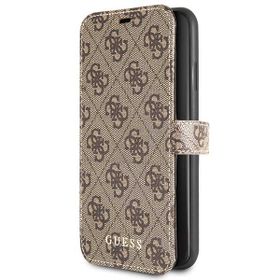 Guess GUFLBKSN654GB iPhone 11 Pro Maxbrown/brązowy book 4G