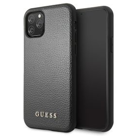 Guess GUHCN58IGLBK iPhone 11 Proczarny/black hard case Iridescent