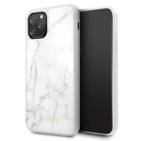 Guess GUHCN58HYMAWH iPhone 11 Probiały/white Marble