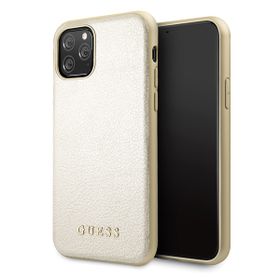 Guess GUHCN58IGLGO iPhone 11 Prozłoty/gold hard case Iridescent