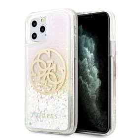 Guess GUHCN65LGIRGP iPhone 11 Pro Maxhard case Gradient Liquid Glitter Circle Logo