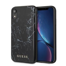 Guess GUHCI61PCUMABK iPhone Xrczarny/black Marble