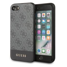 Guess GUHCI8G4GLGR iPhone 7/8/SE 2020/SE 2022 szary/grey hardcase 4G Stripe Collection