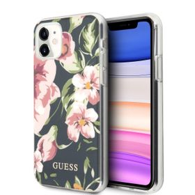 Guess GUHCN61IMLFL03 iPhone 11 6,1" / Xrgranatowy/navy N°3 Flower Collection