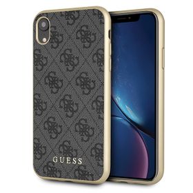 Guess GUHCI61G4GG iPhone Xrszary/grey hard case 4G Collection
