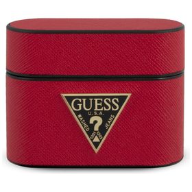 Guess GUACAPVSATMLRE AirPods Pro coverczerwony/red Saffiano