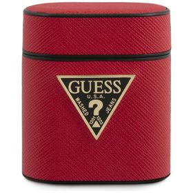 Guess GUACA2VSATMLRE AirPods 1/2 coverczerwony/red Saffiano