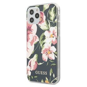 Guess GUHCP12LIMLFL03 iPhone 12 Pro Max6,7" granatowy/navy N°3 Flower Collection