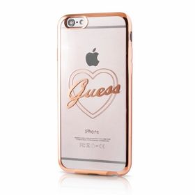 Guess GUHCP7LTRHG iPhone 6/7/8 Plus goldhardcase heart