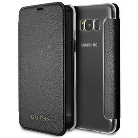 Guess GUFLBKS8LIGLTBK G955 S8 Plus black/czarny book Iridescent
