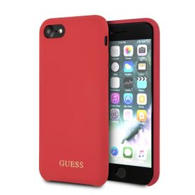 Guess GUHCI8LSGLRE iPhone 7/8/SE 2020/ SE 2022 red/czerwony hard case Silicone