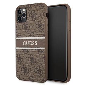 Guess GUHCN584GDBR iPhone 11 Pro5,8" brązowy/brown hardcase 4G Stripe