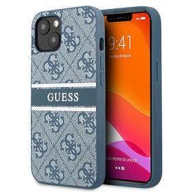Guess GUHCP13M4GDBL iPhone 13 / 14 / 15niebieski/blue hardcase 4G Stripe