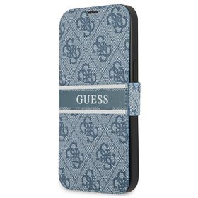 Guess GUBKP13M4GDBL iPhone 13 / 14 / 156.1" niebieski/blue book 4G Stripe