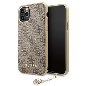 Guess GUHCN58GF4GBR 11 Pro 5,8"brązowy/brown hardcase 4G Charms Collection