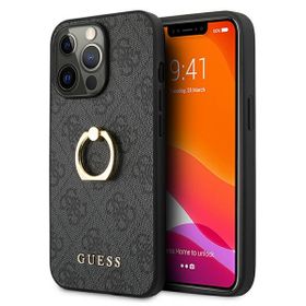Guess GUHCP13X4GMRGR iPhone 13 Pro Max6,7" szary/grey hardcase 4G with ring stand