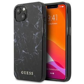 Guess GUHCP13MPCUMABK iPhone 13 / 14 /15 6.1" czarny/black hardcase Marble