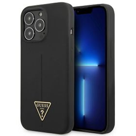 Guess GUHCP13LSLTGK iPhone 13 Pro / 136,1" czarny/black hardcase Silicone Triangle