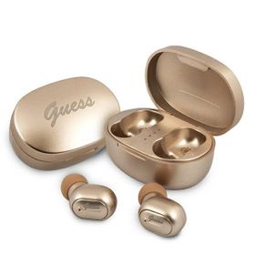 Guess słuchawki Bluetooth GUTWST30GOTWS + stacja dokująca złoty/gold