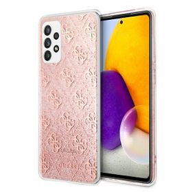 Guess GUHCA72PCU4GLPI A72 A725różowy/pink hard case 4G Glitter