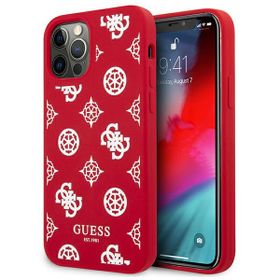 Guess GUHCP12MLSPEWRE iPhone 12/12 Pro6,1" czerwony/red hard case Peony Collection
