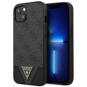 Guess GUHCP13SPU4GHBK iPhone 13 Mini5,4" szary/grey hardcase 4G Triangle Collection