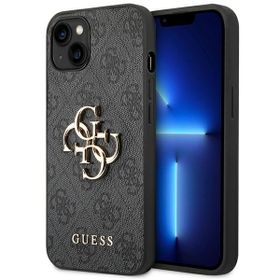 Guess GUHCP14M4GMGGR iPhone 14 Plus/ 15 Plus 6.7" szary/grey hardcase 4G Big Metal Logo