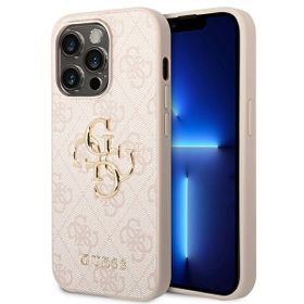 Guess GUHCP14X4GMGPI iPhone 14 Pro Max6,7" różowy/pink hardcase 4G Big Metal Logo