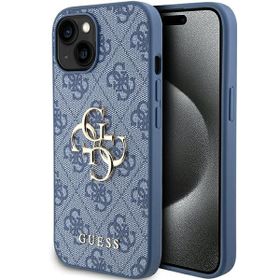 Guess GUHCP15S4GMGBL iPhone 15 / 14 / 136.1" niebieski/blue hardcase 4G Big Metal Logo