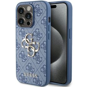 Guess GUHCP15X4GMGBL iPhone 15 Pro Max6.7" niebieski/blue hardcase 4G Big Metal Logo