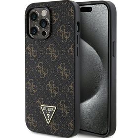 Guess GUHCP14XPG4GPK iPhone 14 Pro Max6.7" czarny/black hardcase 4G Triangle Metal Logo