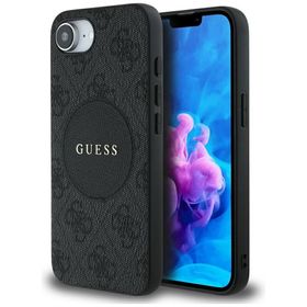 Etui Guess 4G Circle Classic Logo        MagSafe do iPhone 16e / 17e czarny
