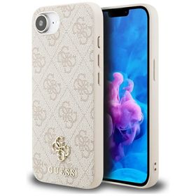 Etui Guess 4G Small 4G and Classic       MagSafe do iPhone 16e / 17e różowy