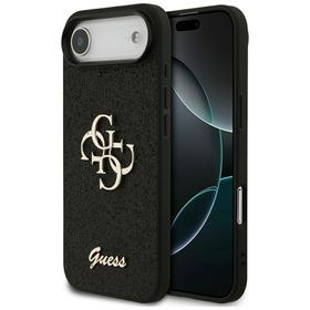 Etui Guess Fixed Glitter Big 4G do       iPhone Air czarny