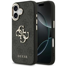 Etui Guess 4G Big 4G Classic Logo doiPhone 17 czarny złoty