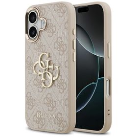 Etui Guess 4G Big 4G Classic Logo doiPhone 17 różowy złoty