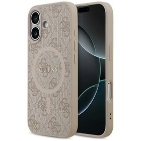 Etui Guess 4G Ring Classic Logo MagSafedo iPhone 17 różowy