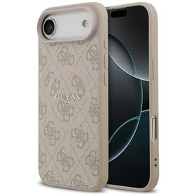 Etui Guess 4G Ring Classic Logo MagSafe  do iPhone Air różowy