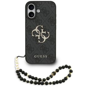 Etui Guess 4G Strap 4G Classic Logo do   iPhone 17 czarny