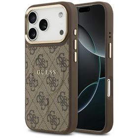 Etui Guess 4G PU Classic Logo MagSafe doiPhone 17 Pro brązowy