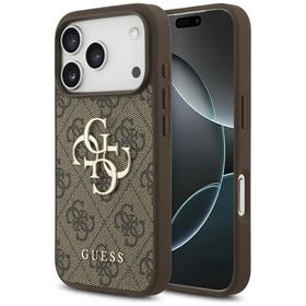 Etui Guess 4G Big Logo do iPhone 17 Probrązowy