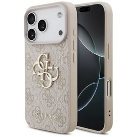 Etui Guess 4G Big Logo do iPhone 17 Proróżowy