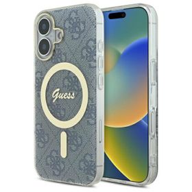 Guess GUHMP16SH4STB iPhone 166.1" niebieski/blue hardcase IML 4G MagSafe