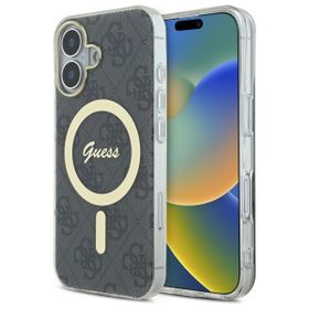 Guess GUHMP16MH4STK iPhone 16 Plus 6.7"  czarny/black hardcase IML 4G MagSafe