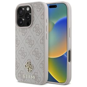 Guess GUHMP16XP4SM4MP iPhone 16 Pro Max  6.9" różowy/pink hardcase 4G Small Classic MagSafe