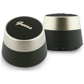 Głośnik Bluetooth Guess 5W Script Metal Logo czarny